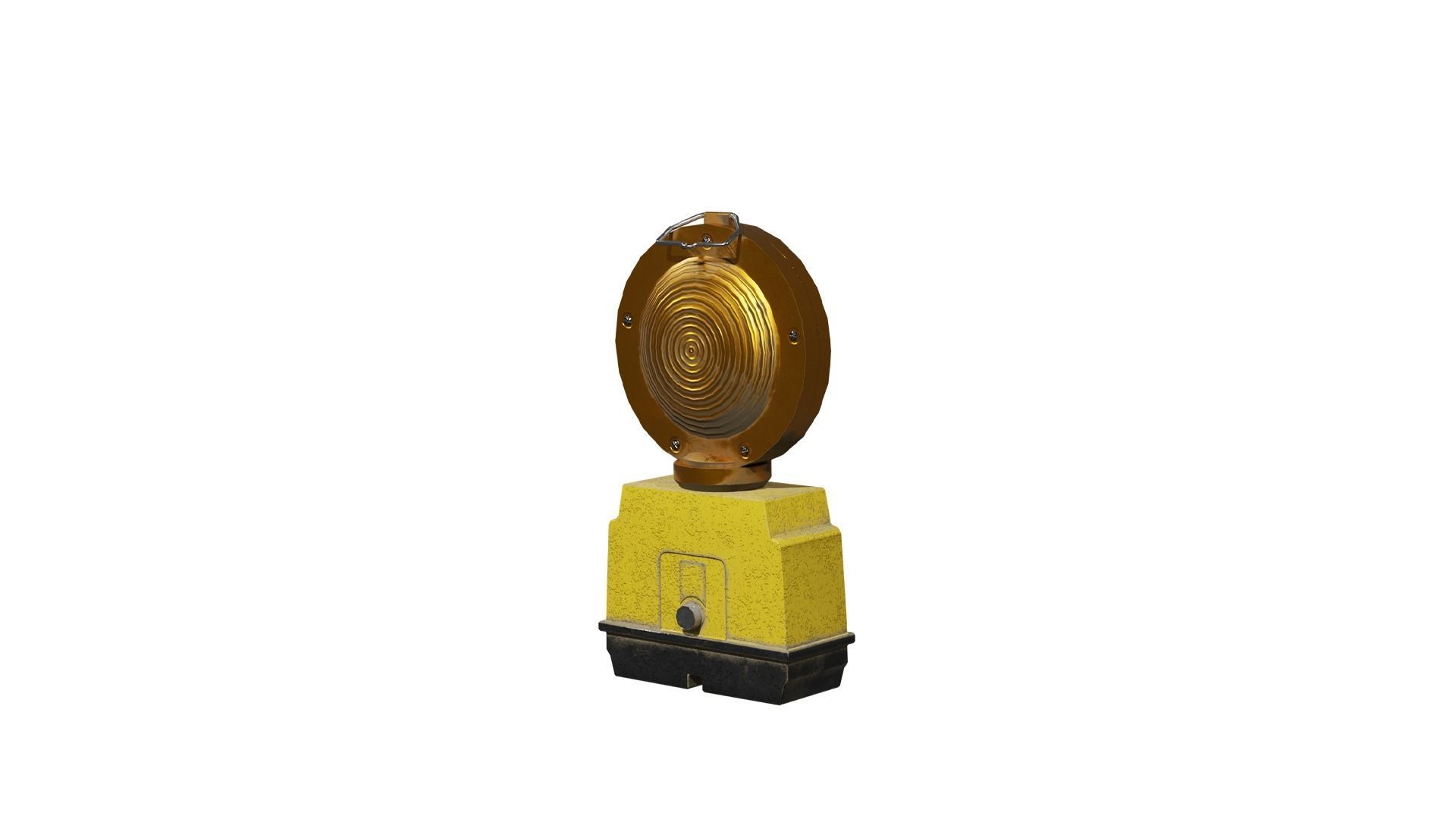 Roadwork traffic signs pack Low-poly 3D model_22