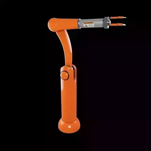 Robotic Arm Low-poly 3D model