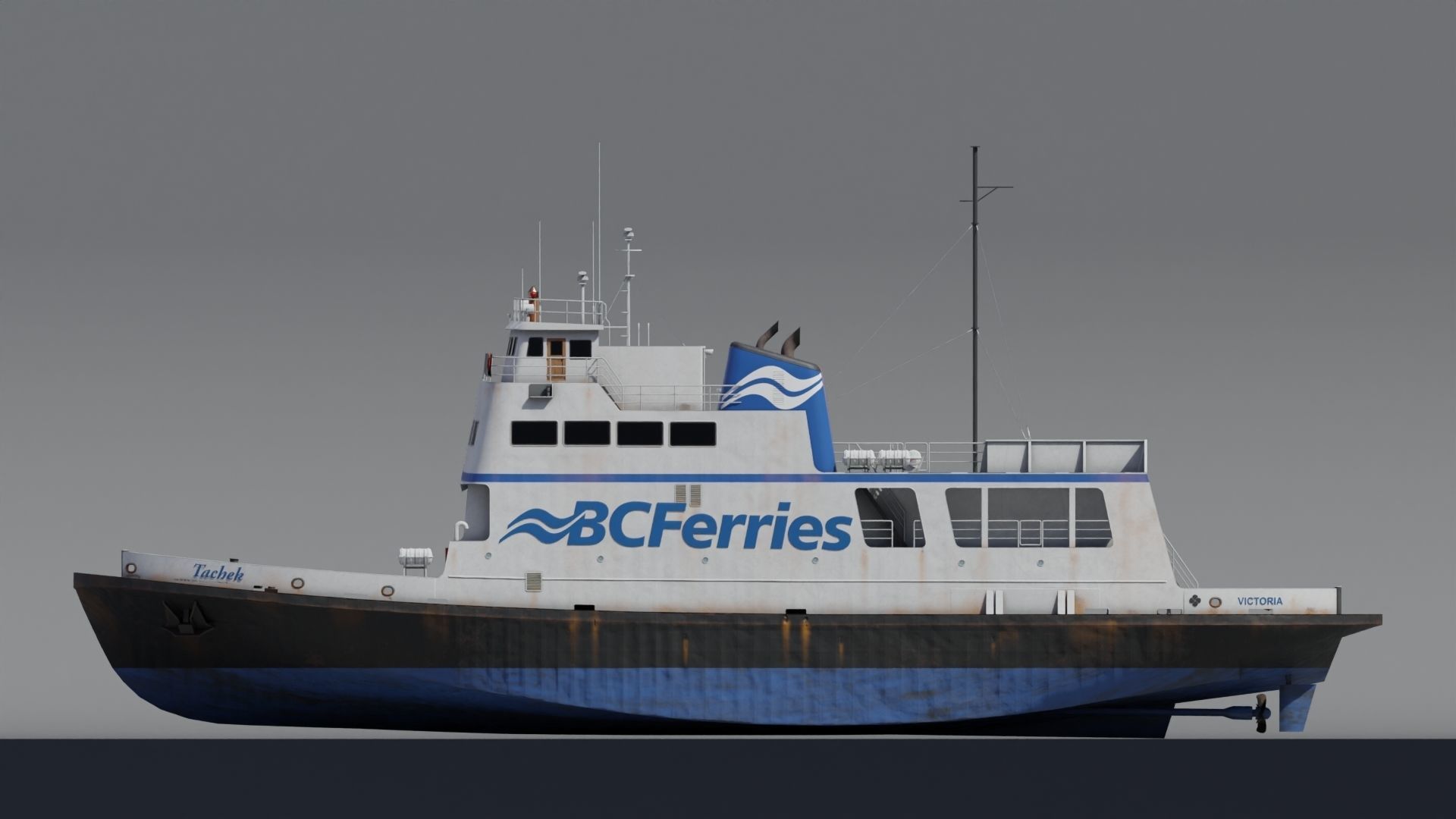 BC Ferries 3D model_2