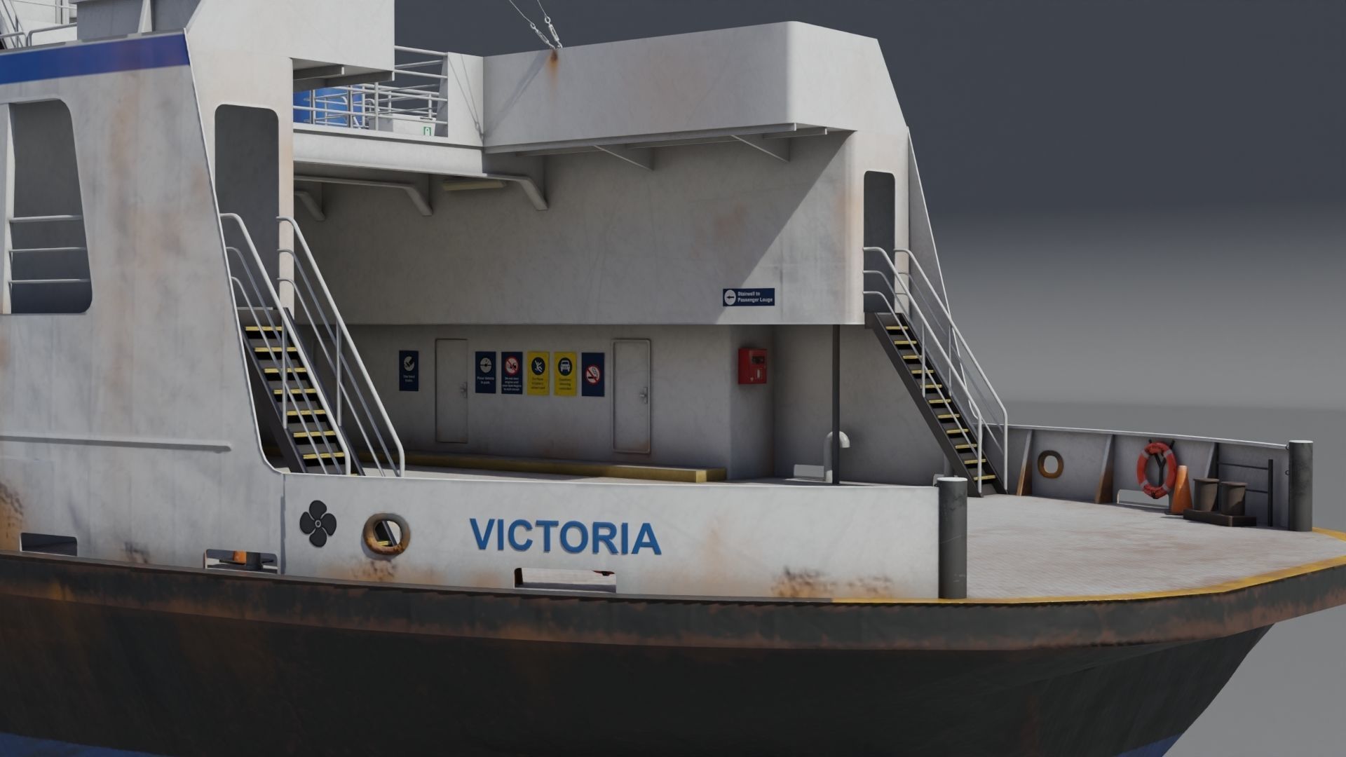 BC Ferries 3D model_7