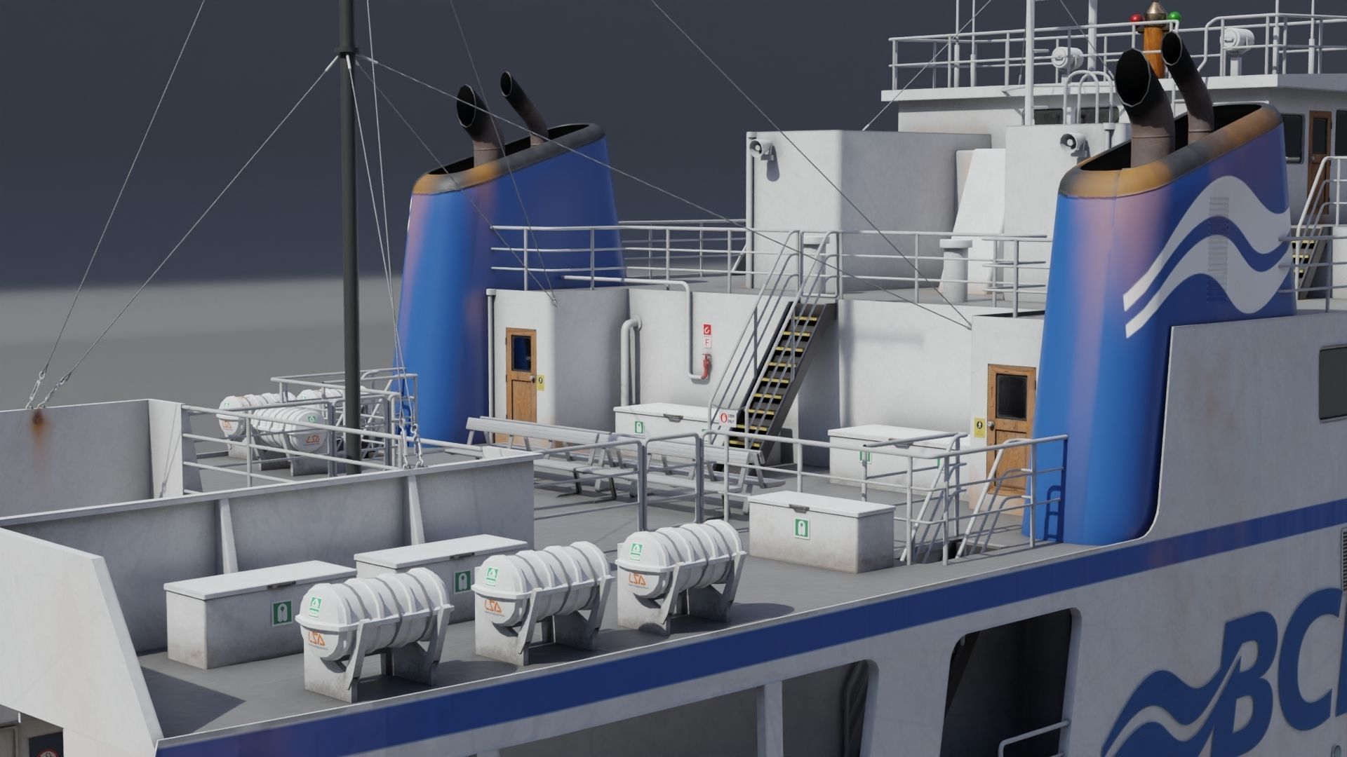 BC Ferries 3D model_8
