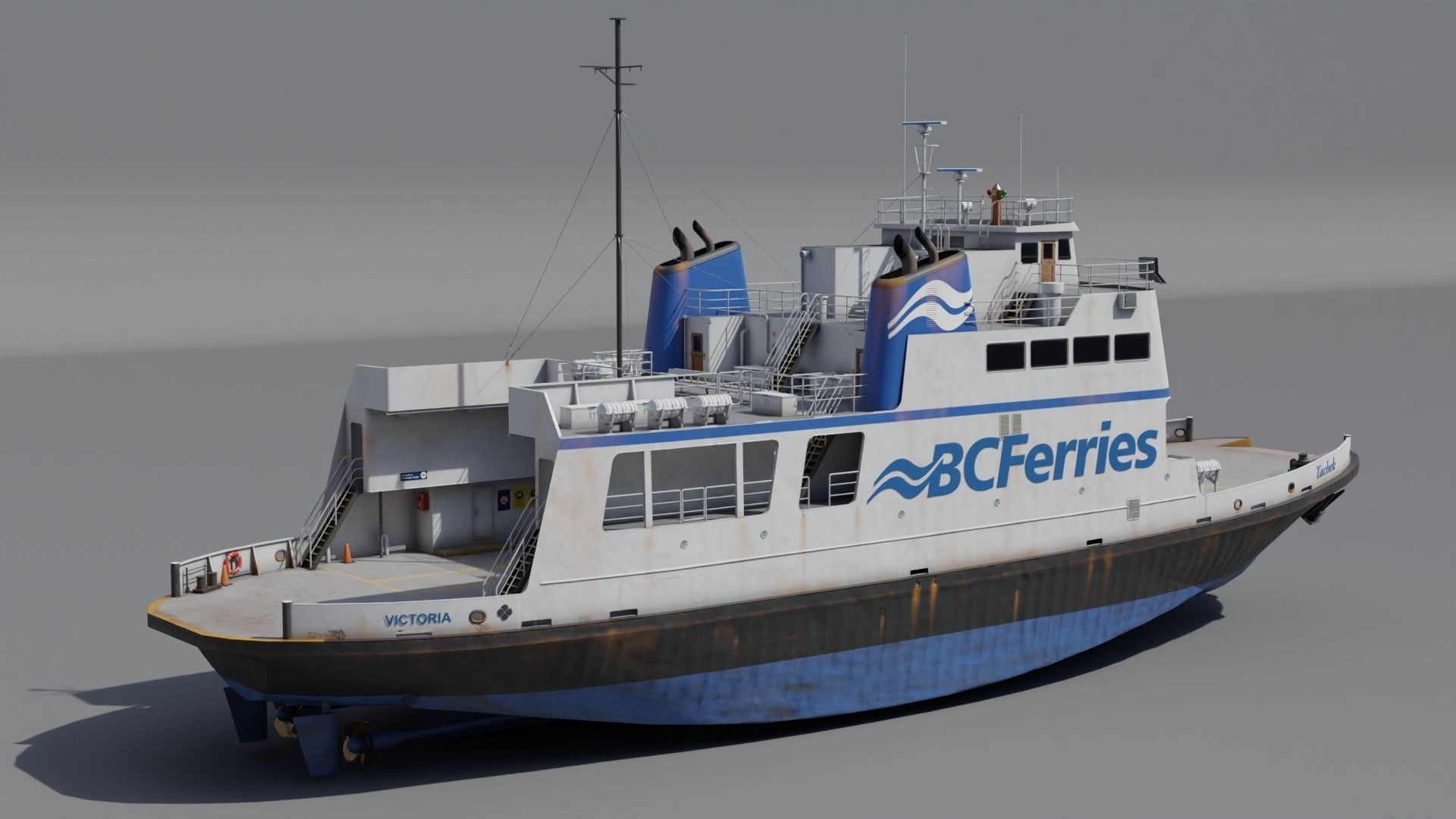 BC Ferries 3D model_6