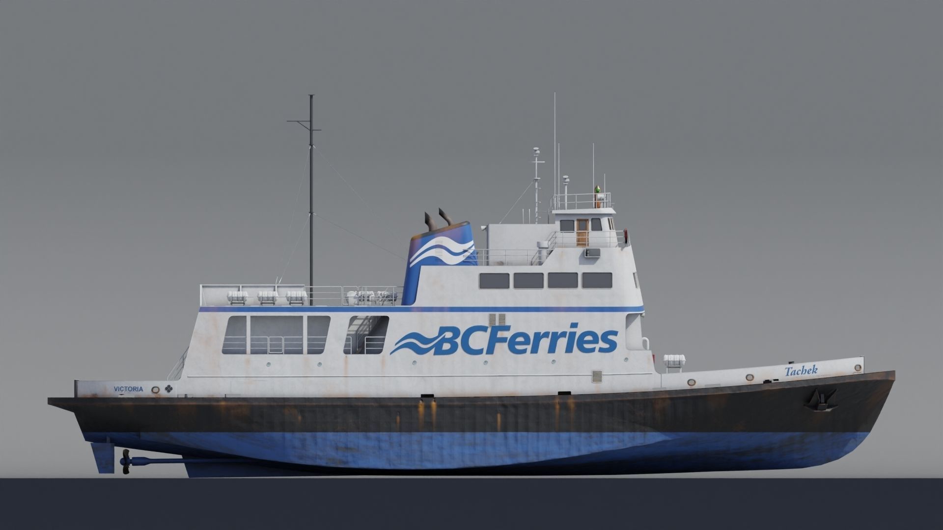 BC Ferries 3D model_1