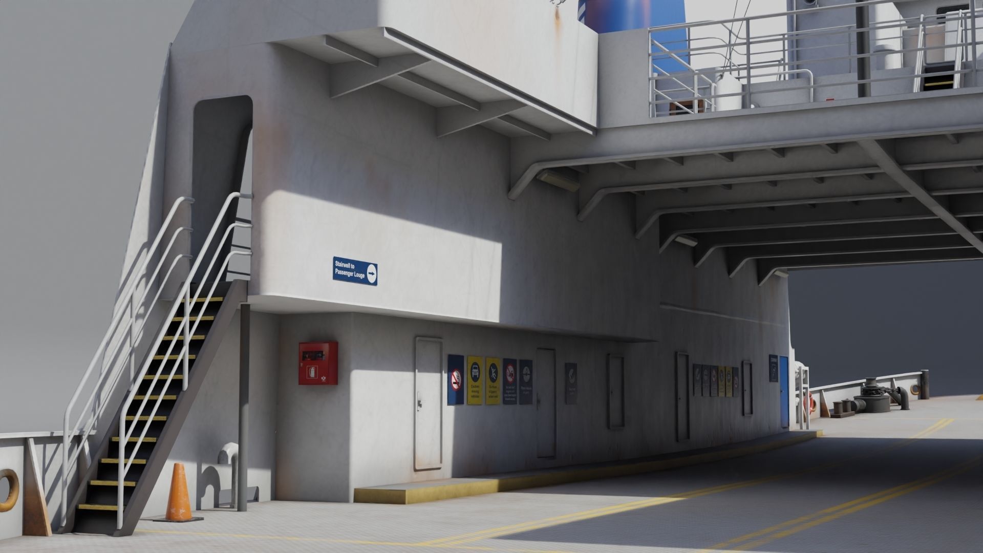 BC Ferries 3D model_12