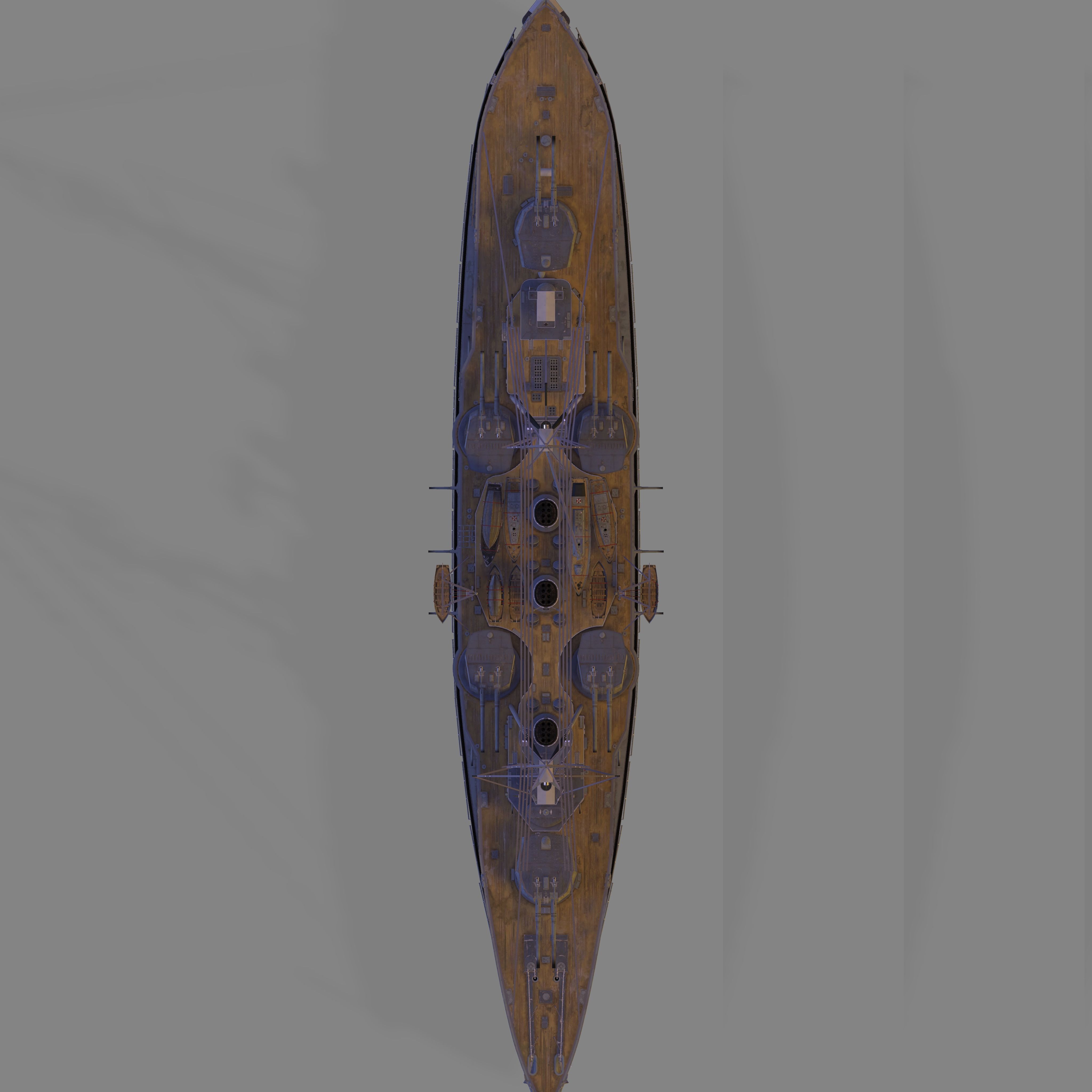 IJN Settsu 3D model_6