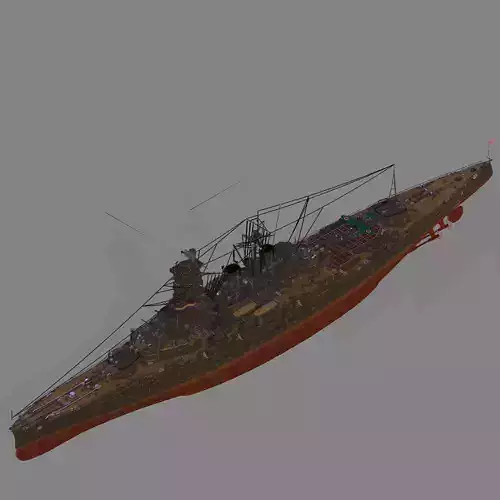 IJN Kongo 3D model