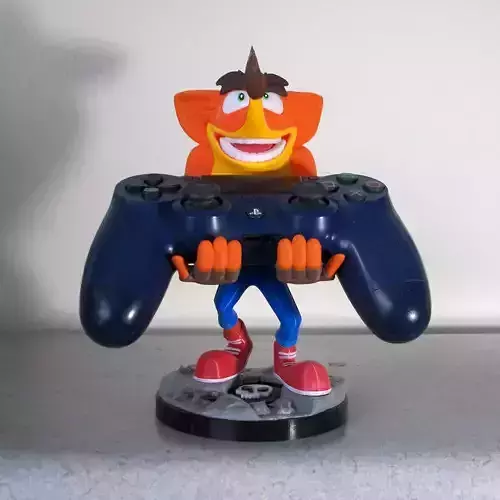 CRASH BANDICOOT CONTROLLER STAND - CABLE GUY 3D print model