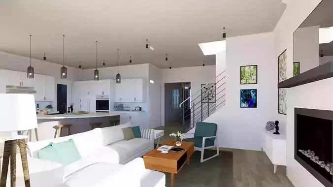 Villa House interior