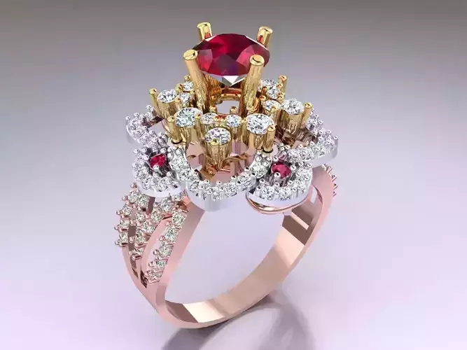 Diamond Ring - Womens Rings - N3299