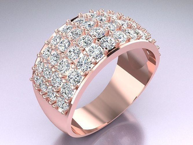 Diamond Ring  - N3647 3D print model