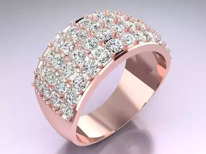 Diamond Ring  - N3647 3D print model