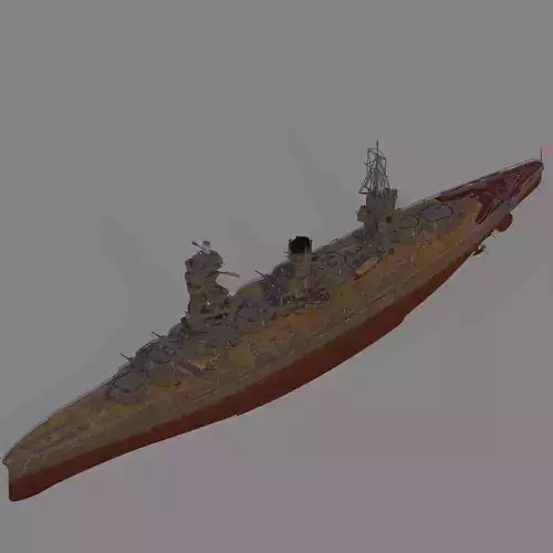 IJN Fuso 3D model