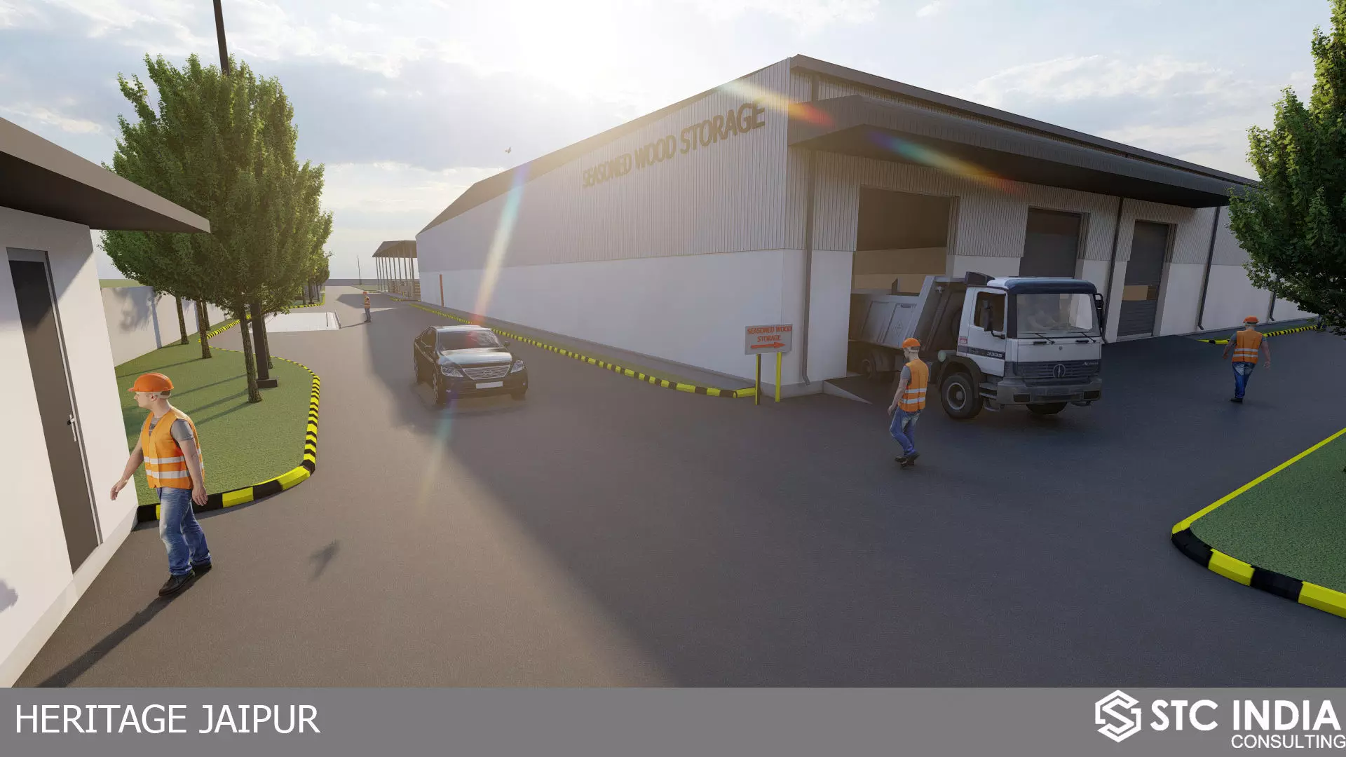 factory design 3D model