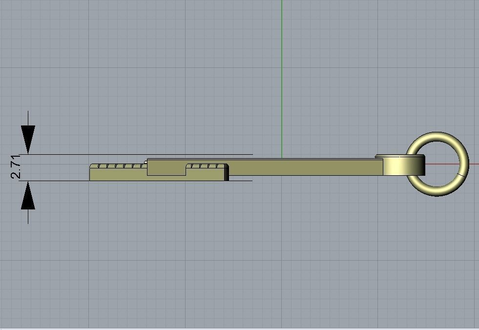 Masonic pendant 2 3D print model_6