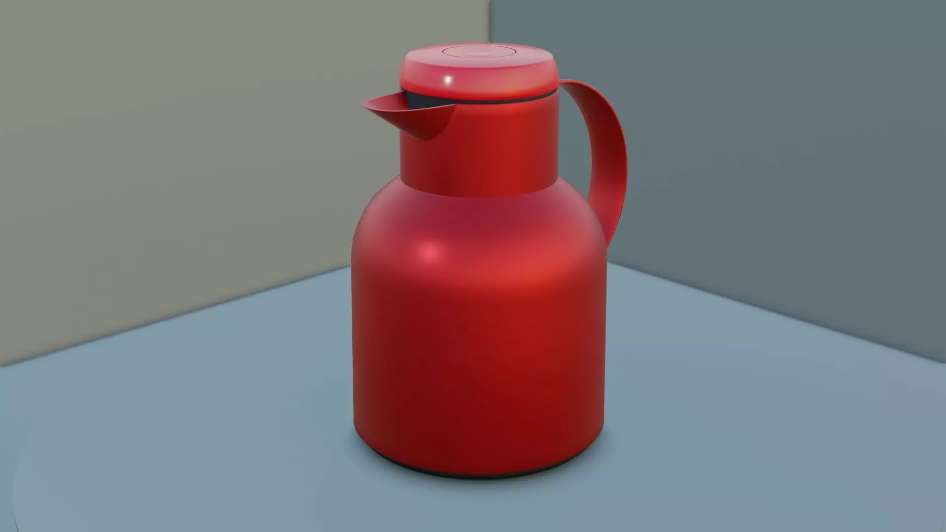 Thermos Free low-poly 3D model