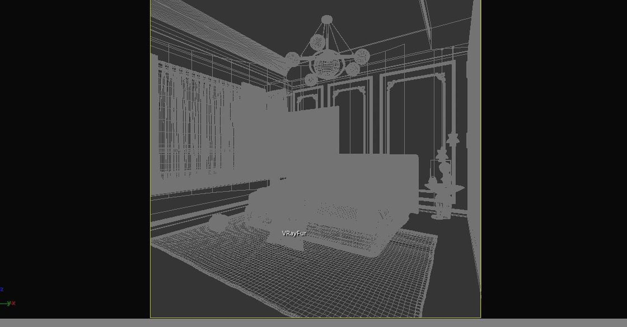 daughters room Janes 3D model_6