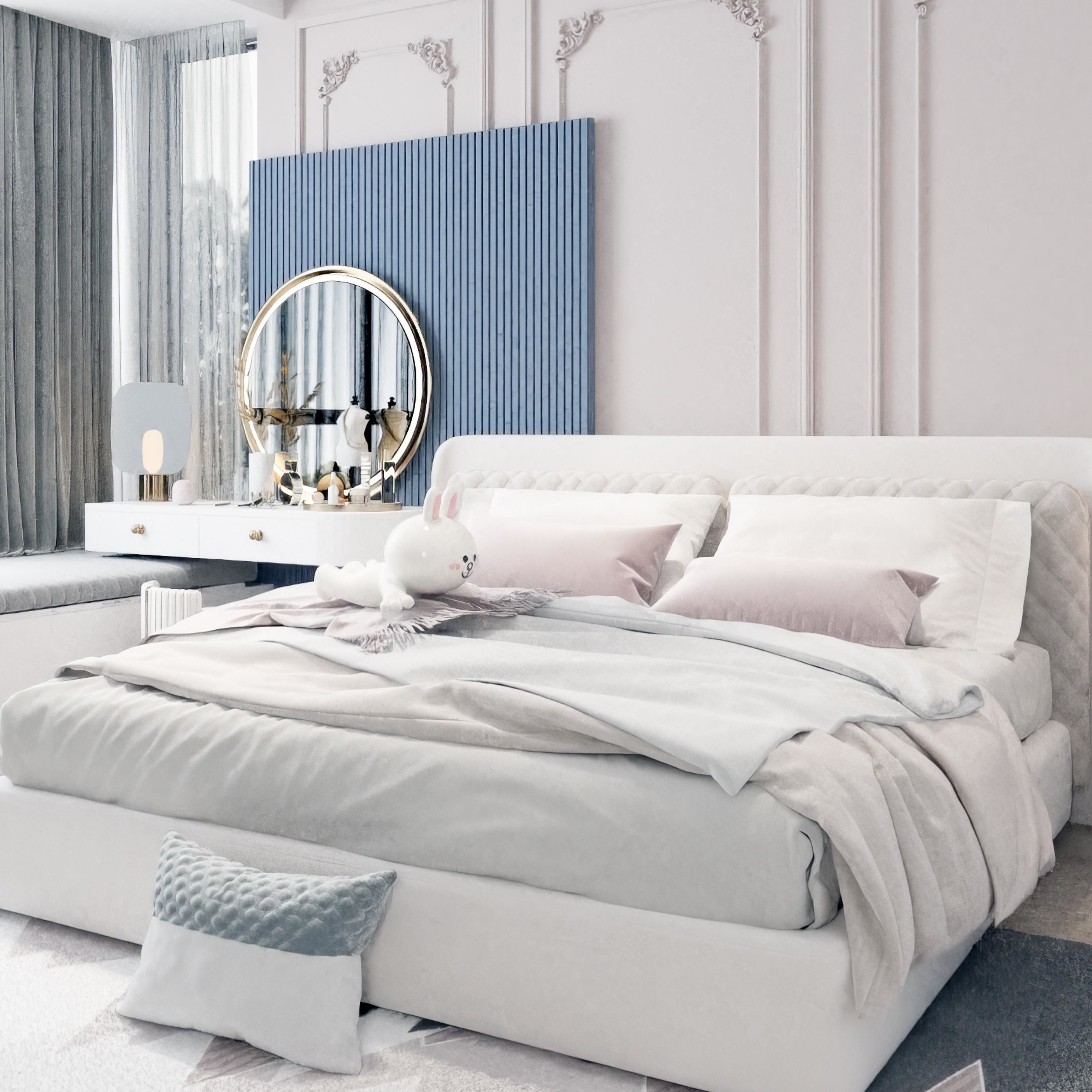 daughters room Janes 3D model_5