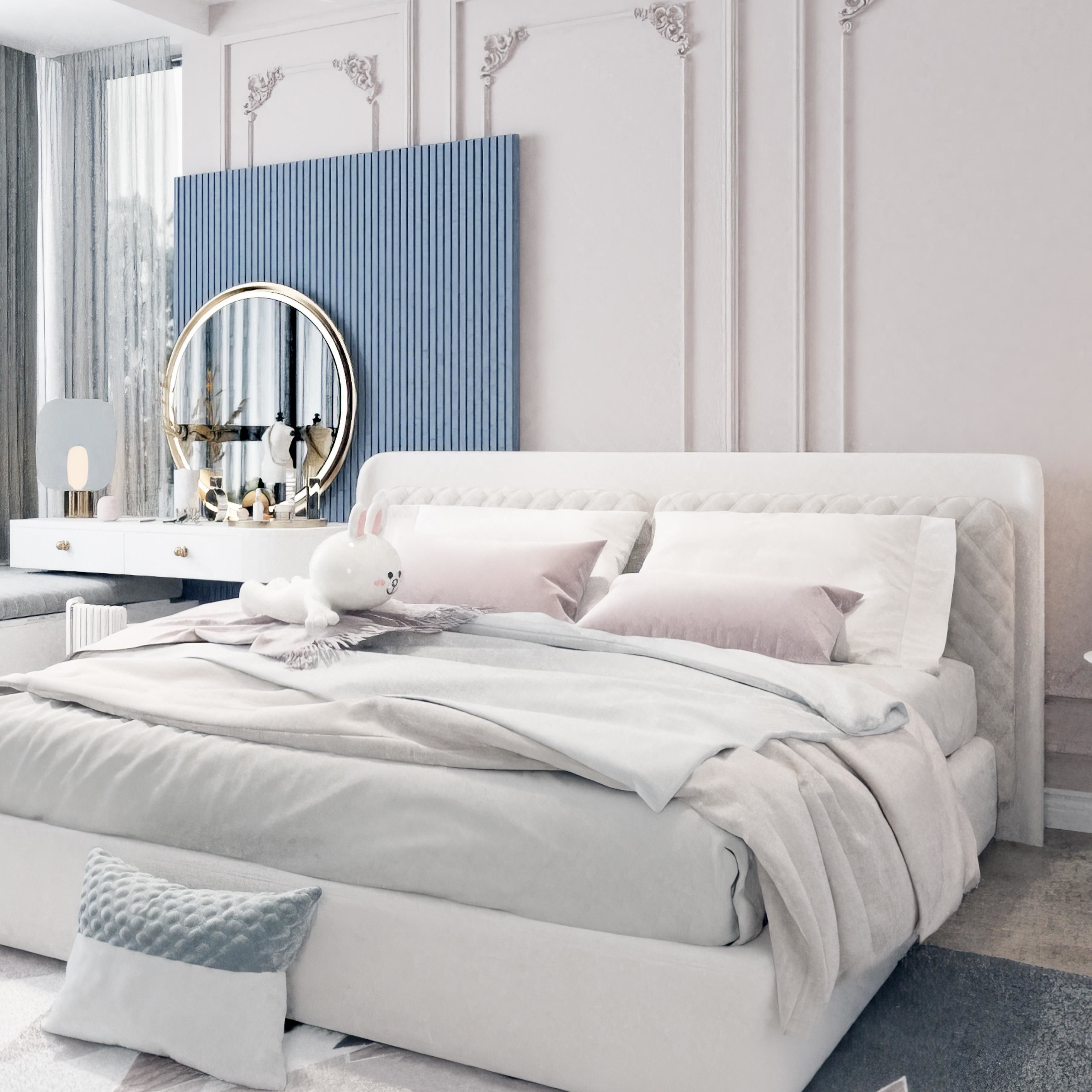 daughters room Janes 3D model_3