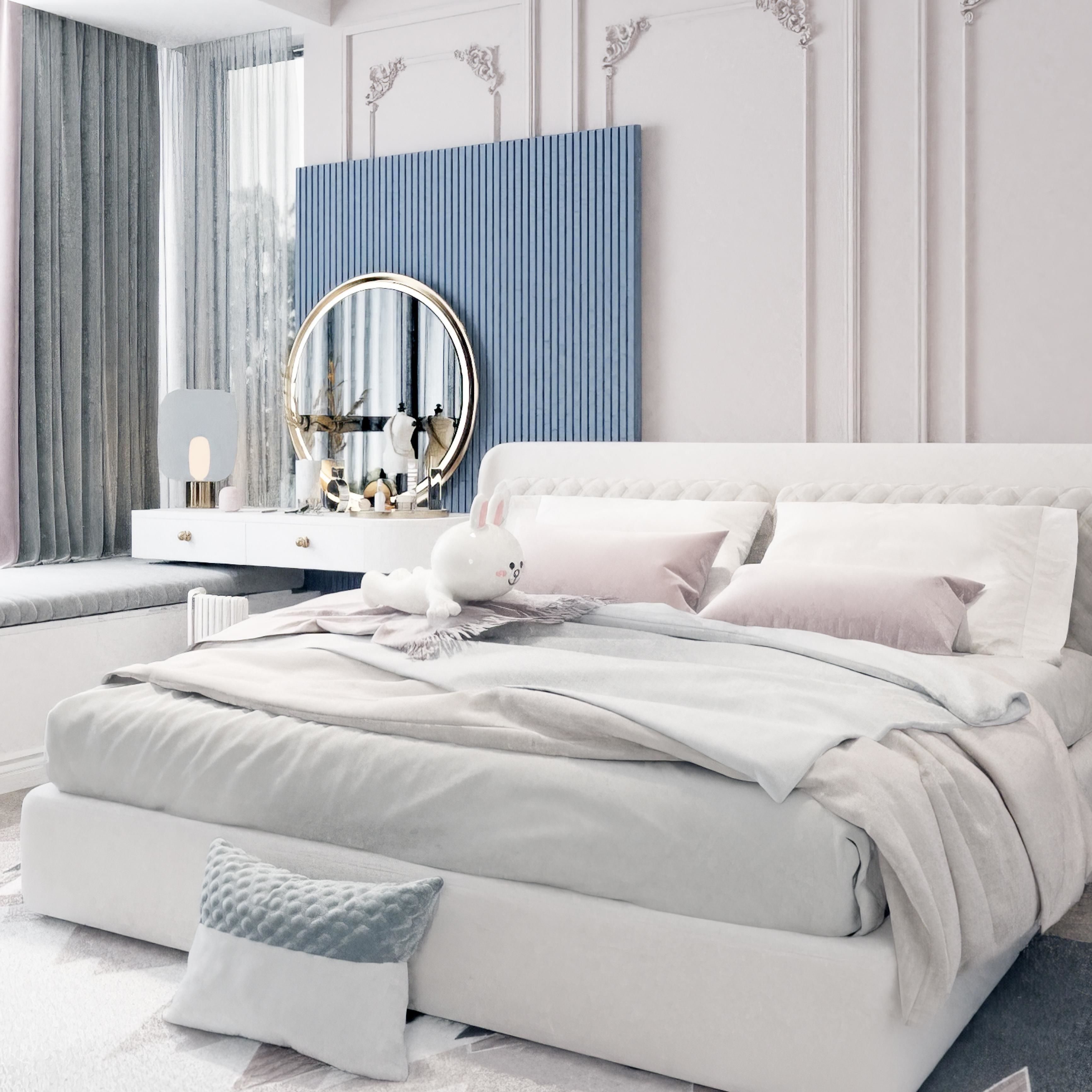 daughters room Janes 3D model_4