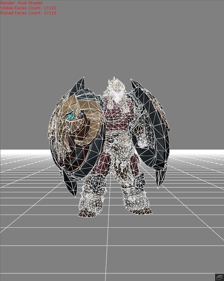 Baxia Wild Totem Skin Low-poly 3D model_4