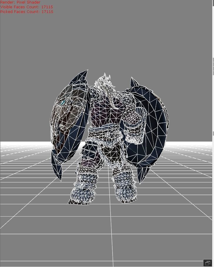 Baxia Wild Totem Skin Low-poly 3D model_7