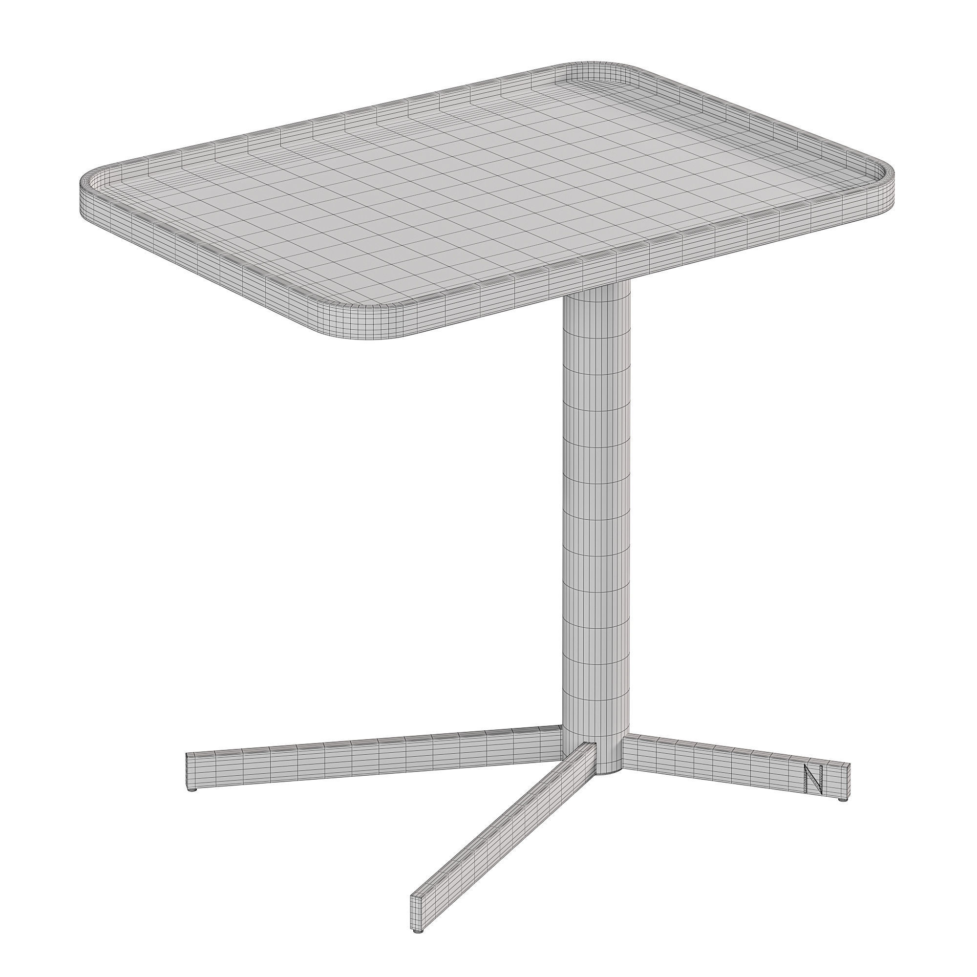  Icon Table by Natuzzi 3D model_4