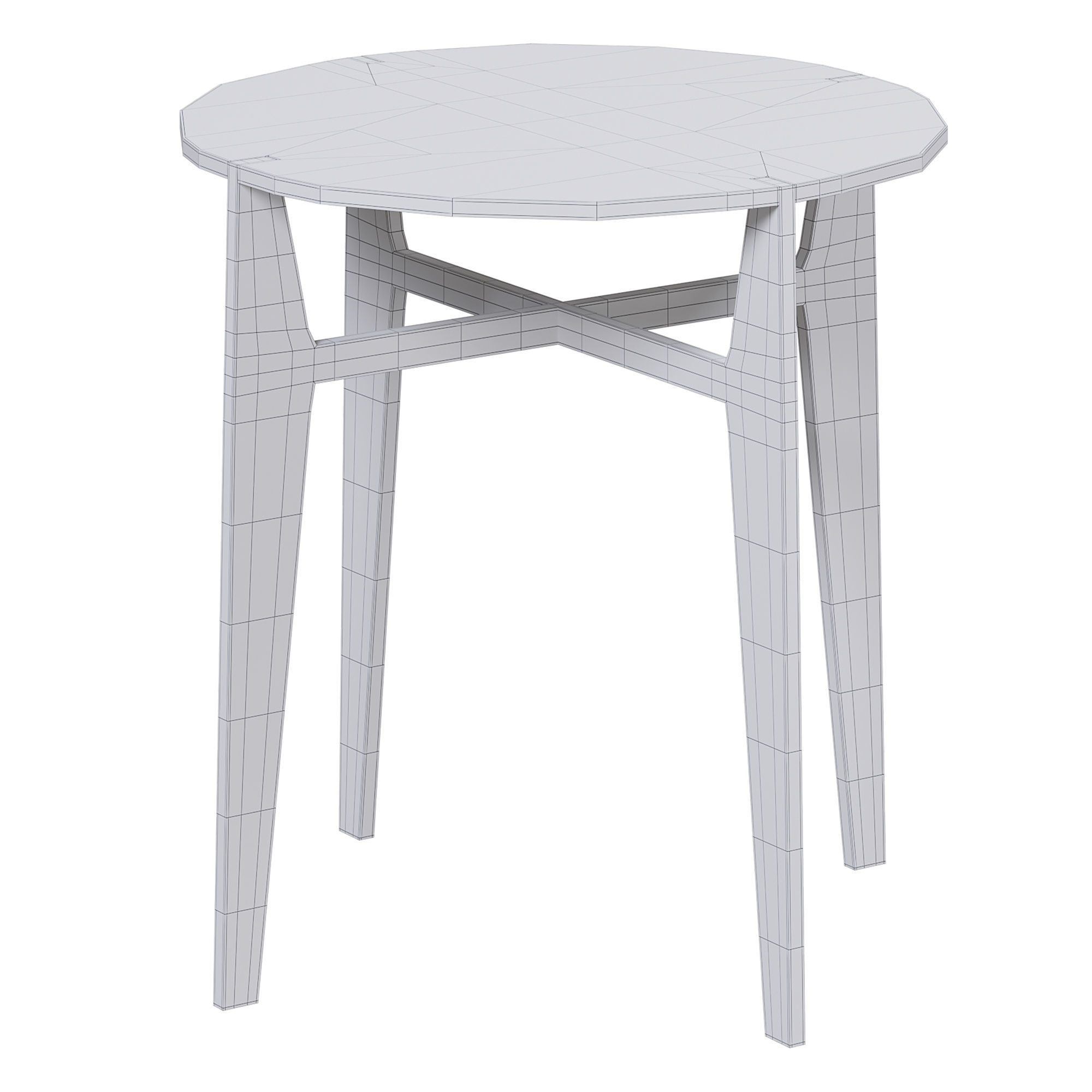 Ido Table by Natuzzi 3D model_3