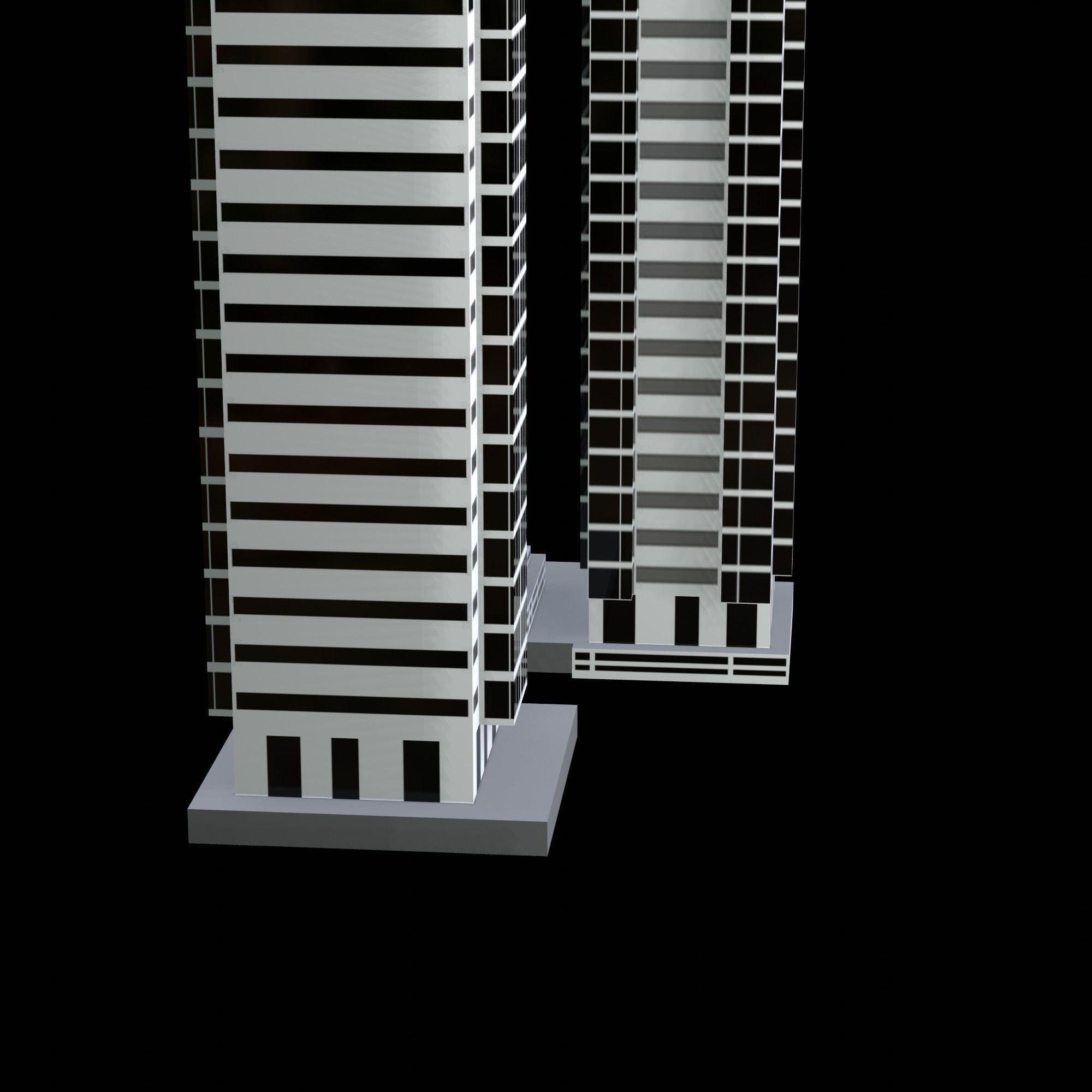 Taino Towers Low-poly 3D model_13