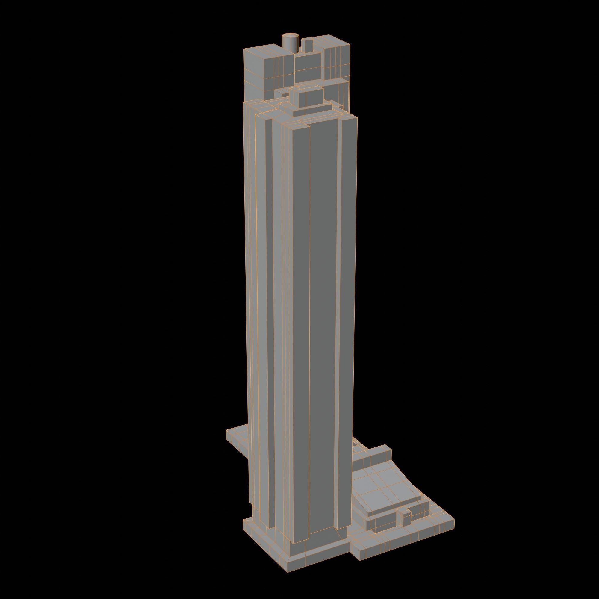 Taino Towers Low-poly 3D model_25