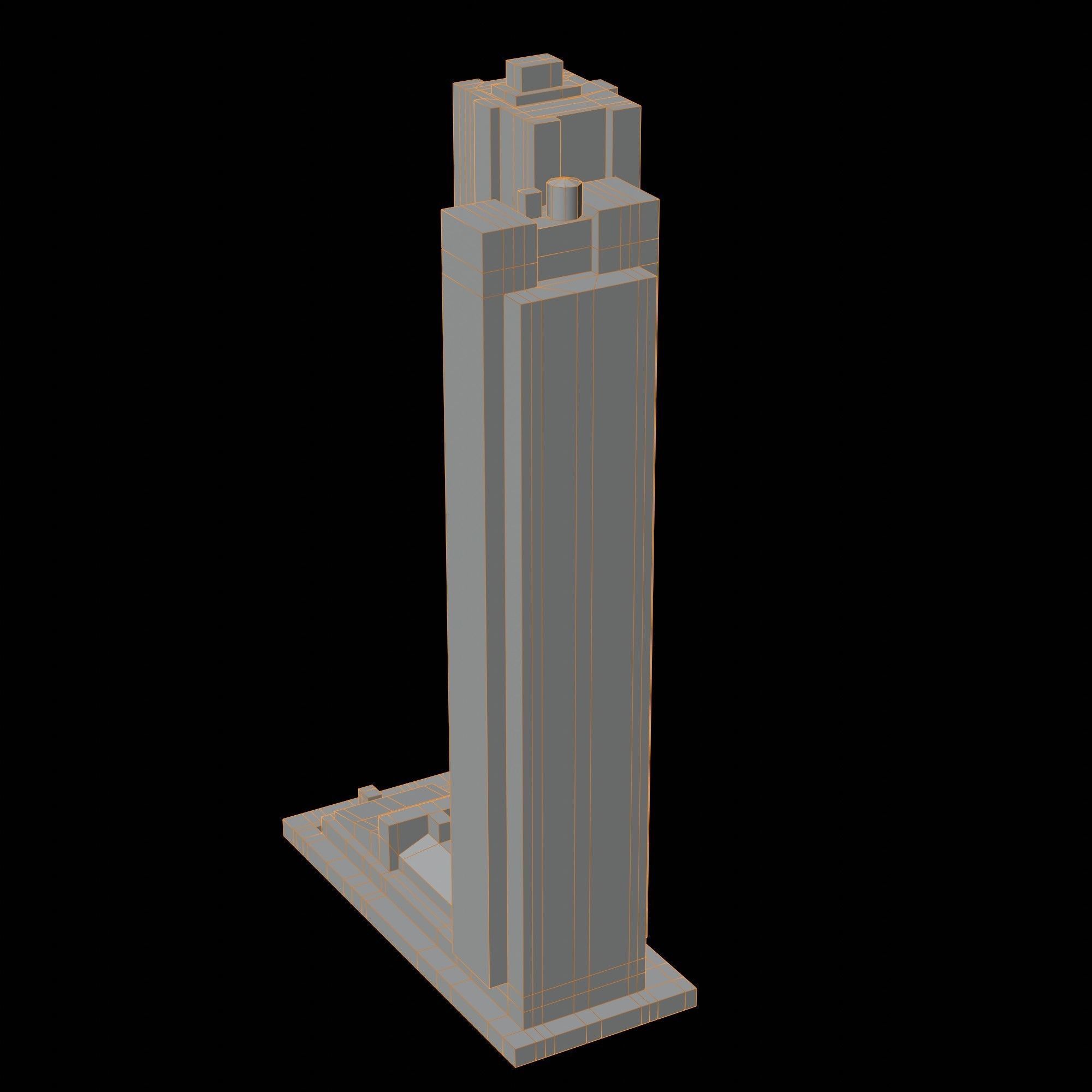 Taino Towers Low-poly 3D model_30