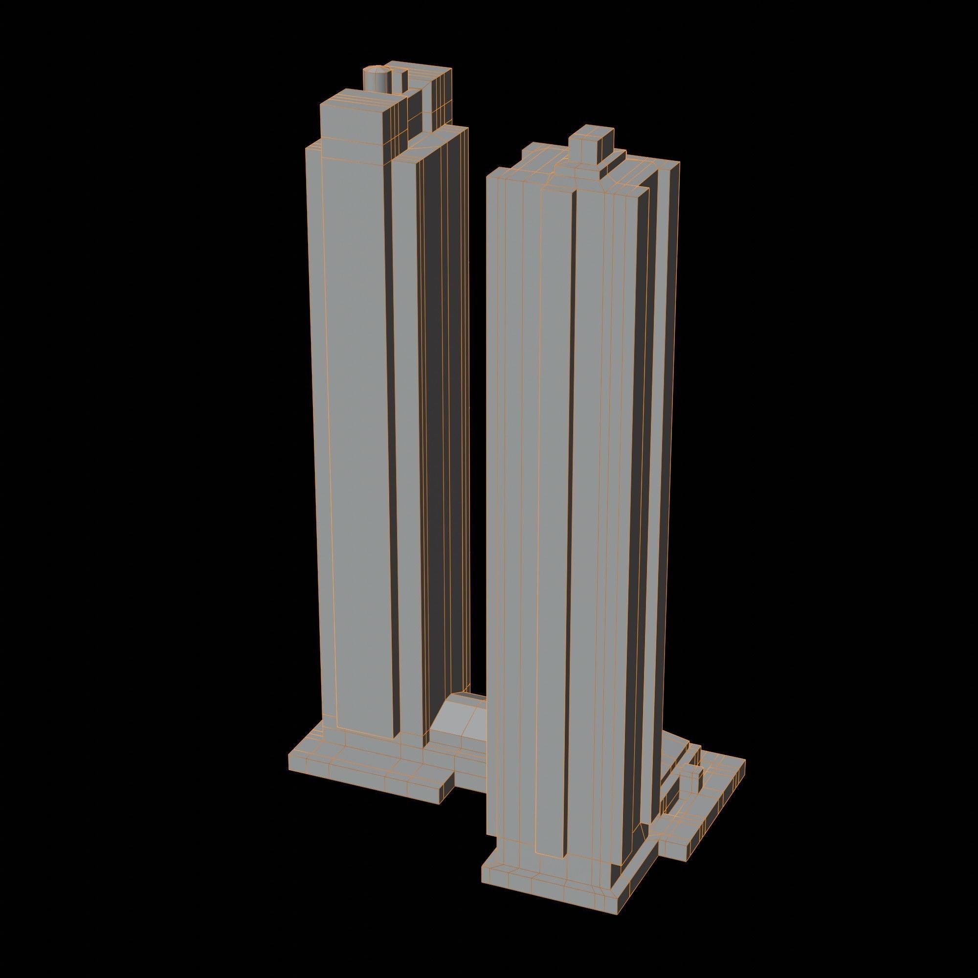 Taino Towers Low-poly 3D model_24