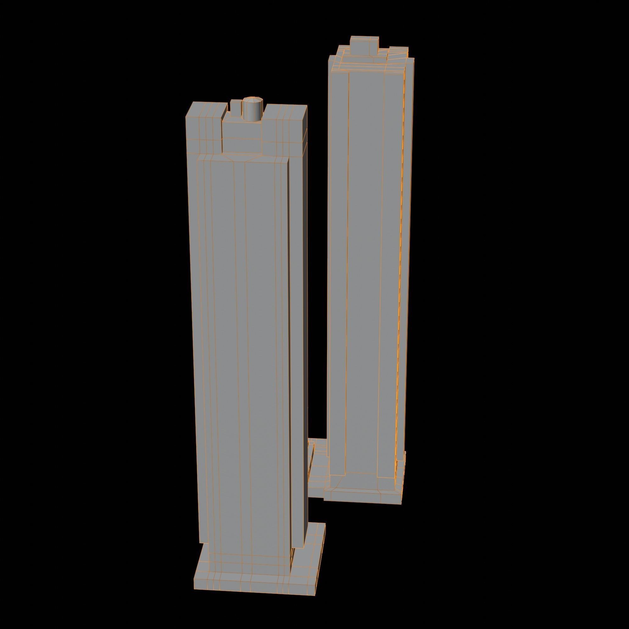 Taino Towers Low-poly 3D model_22