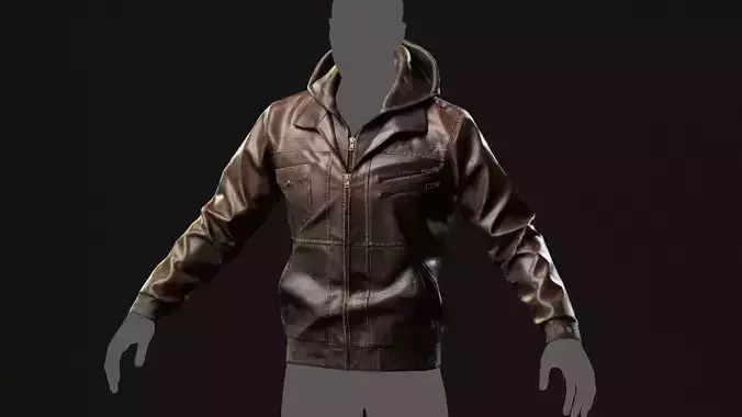Realistic Leather Jacket