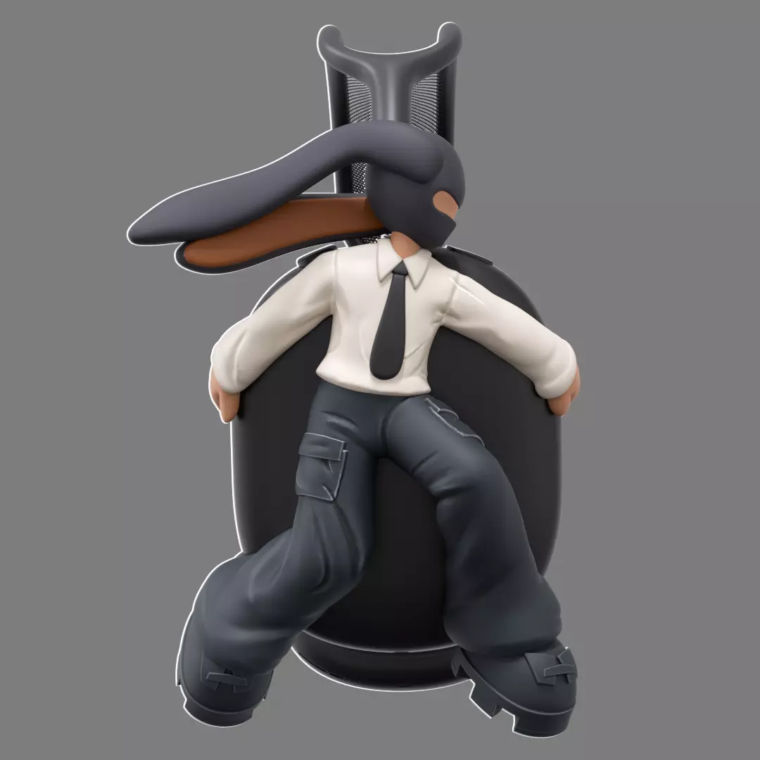 Bunny Boy AirPods Max Attachment 3D print model_0