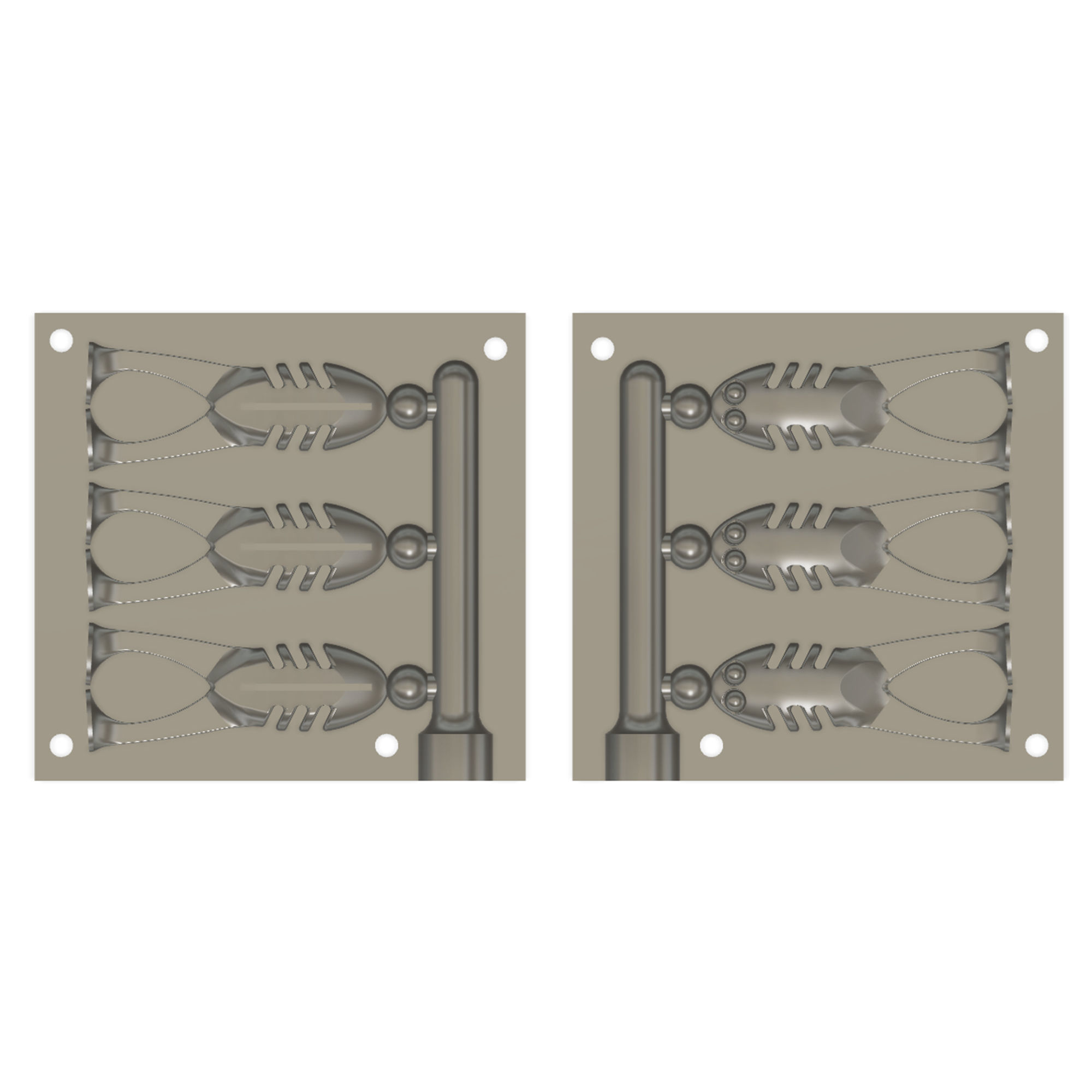 MOLD FROG 65 mm  FOR CNC AND 3D PRINT 3D print model_2