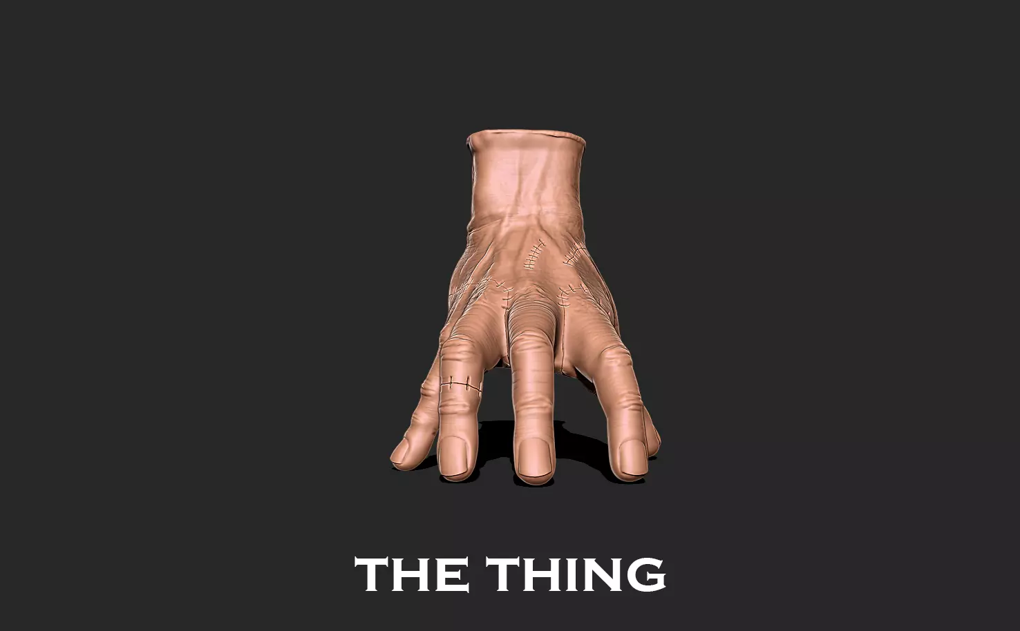 Thing - Wednesday series Free 3D print model