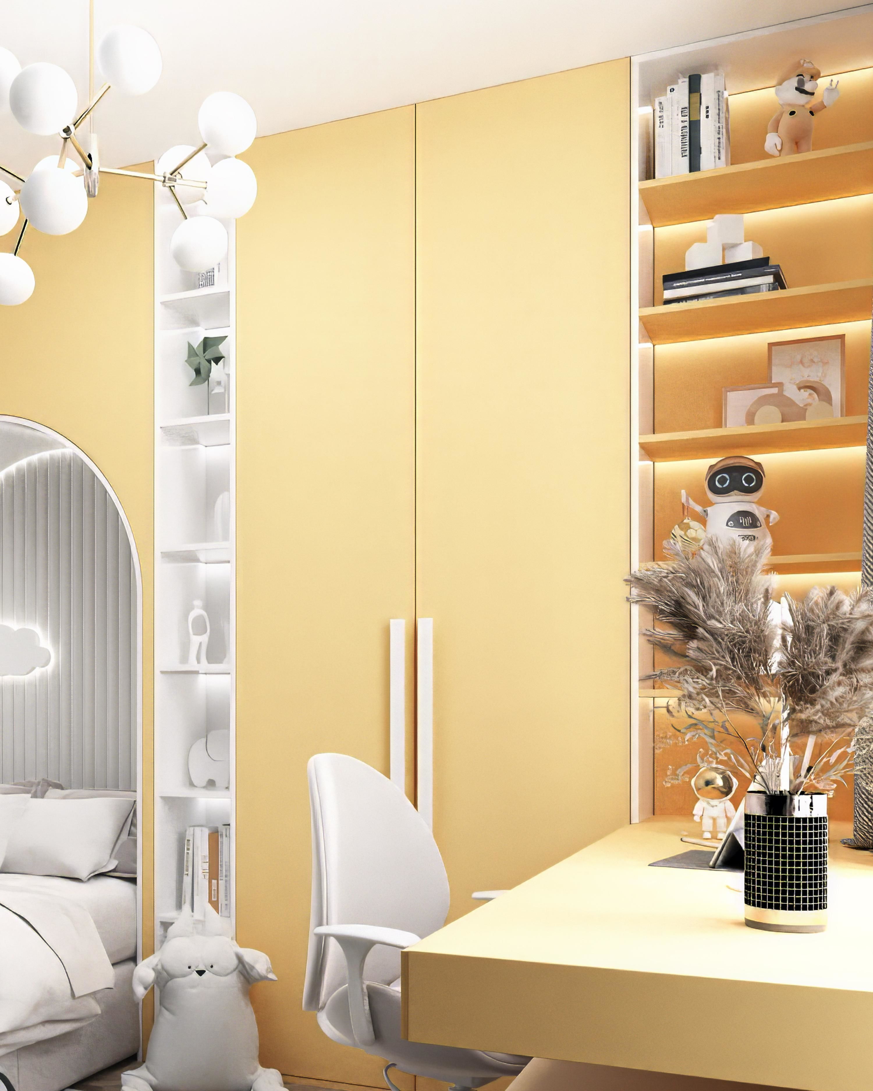 Modern Room Childrens 3D model_3