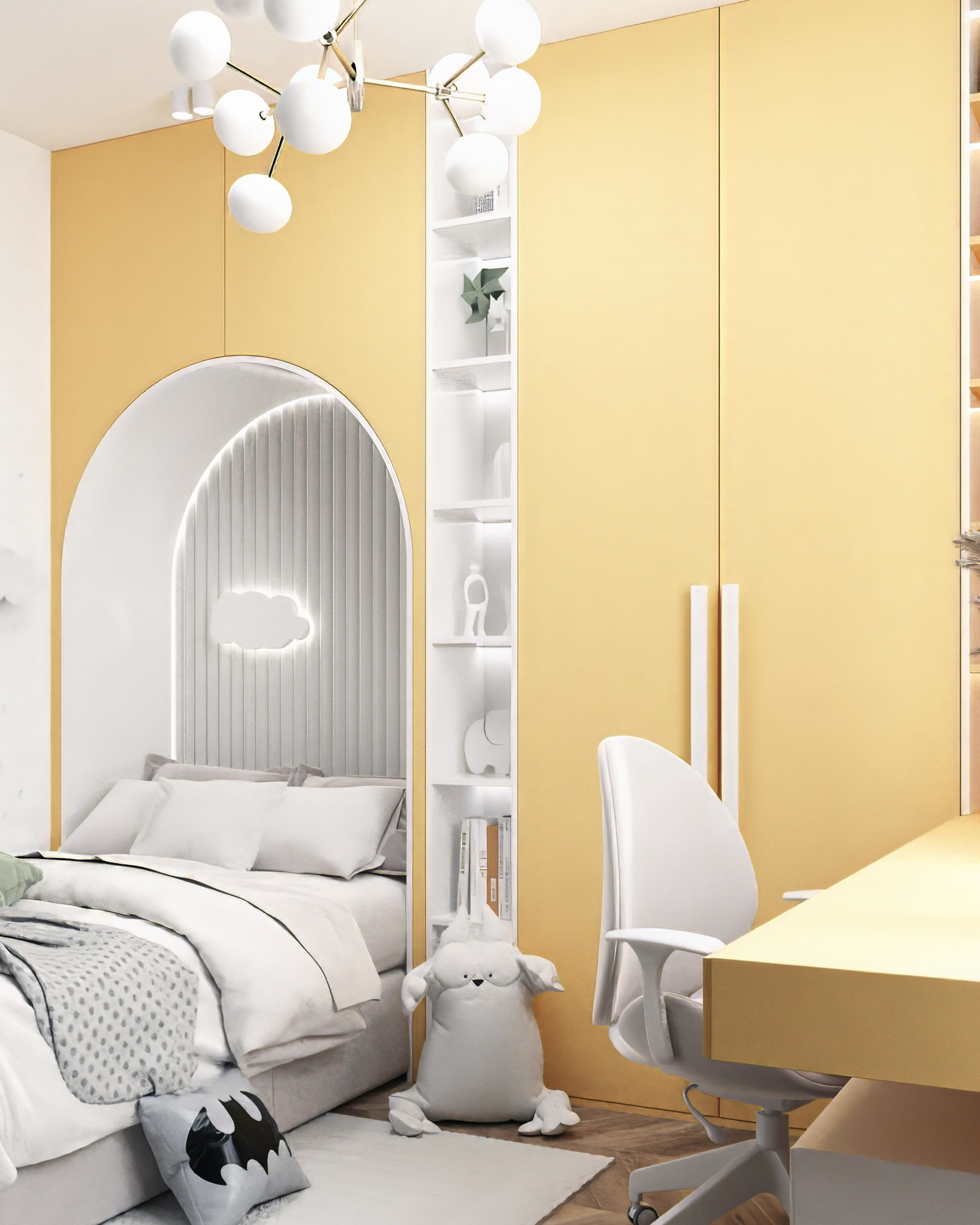 Modern Room Childrens 3D model_2