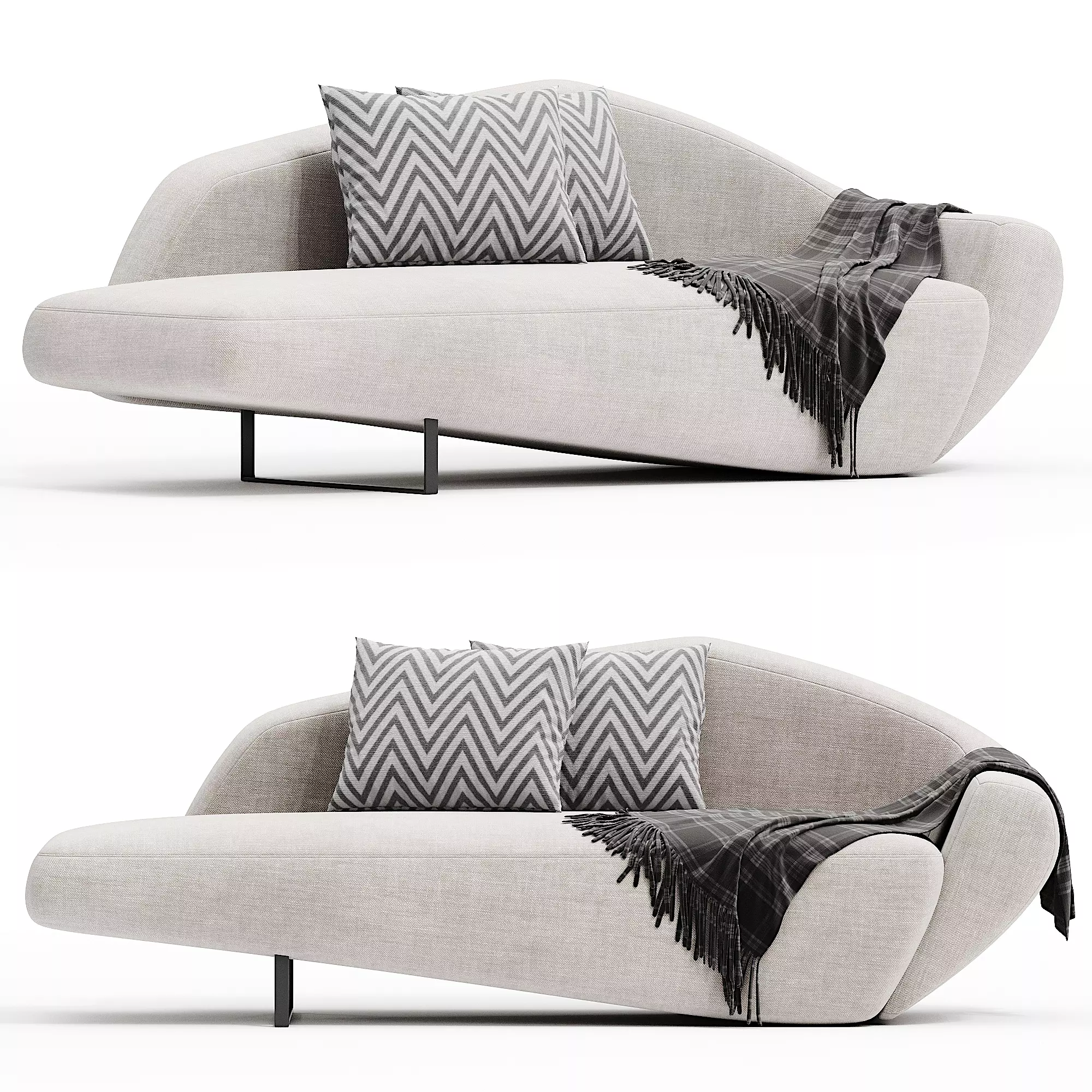 Curator Okha Sofa 3D model_0