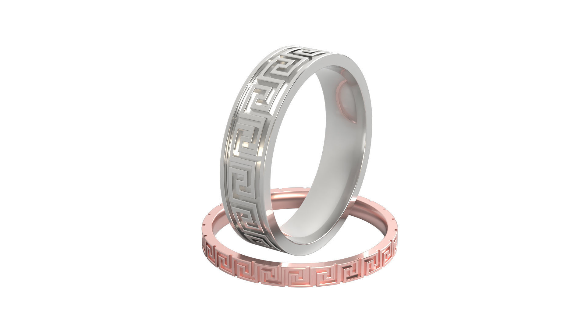 Ring N 11 Size 7 Two versions 3D print model_2