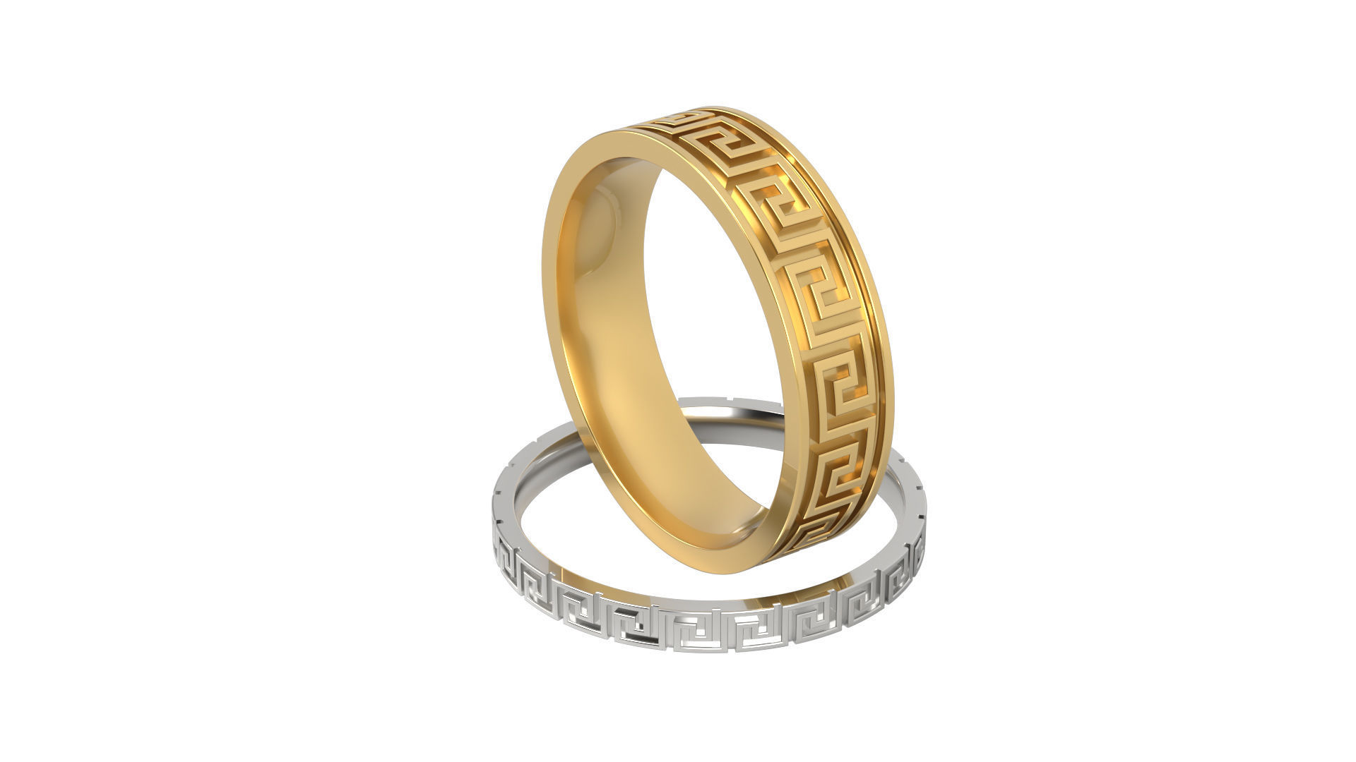 Ring N 11 Size 7 Two versions 3D print model_10