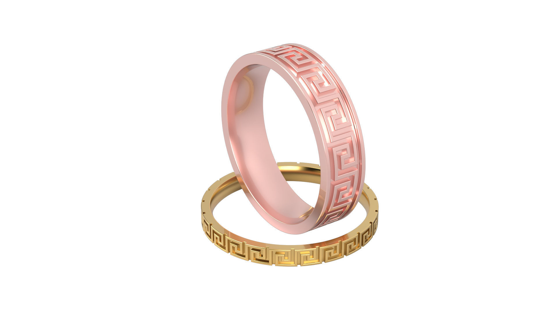 Ring N 11 Size 7 Two versions 3D print model_12