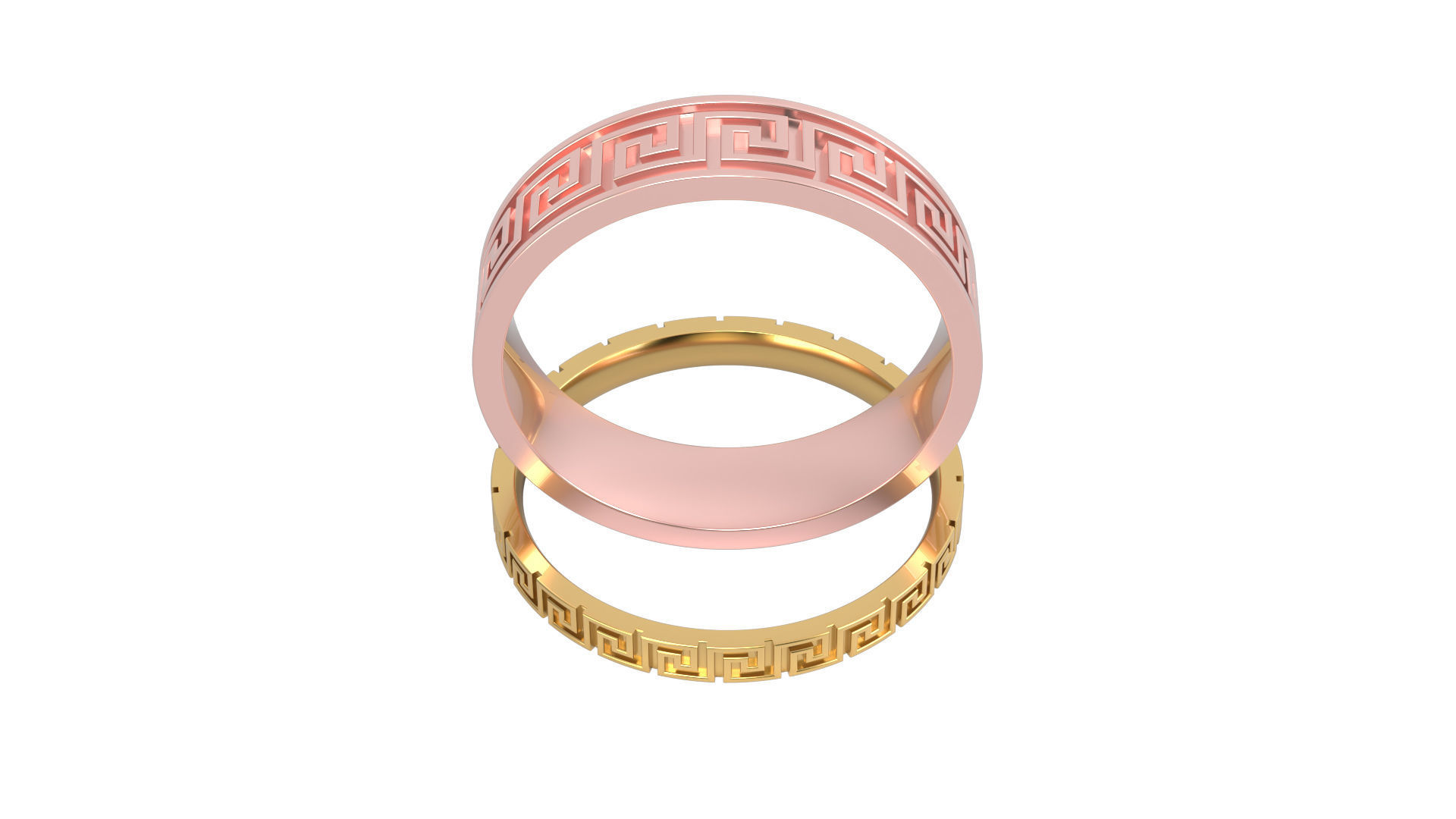 Ring N 11 Size 7 Two versions 3D print model_6