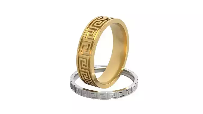 Ring N 11 Size 7  Two versions 3D print model