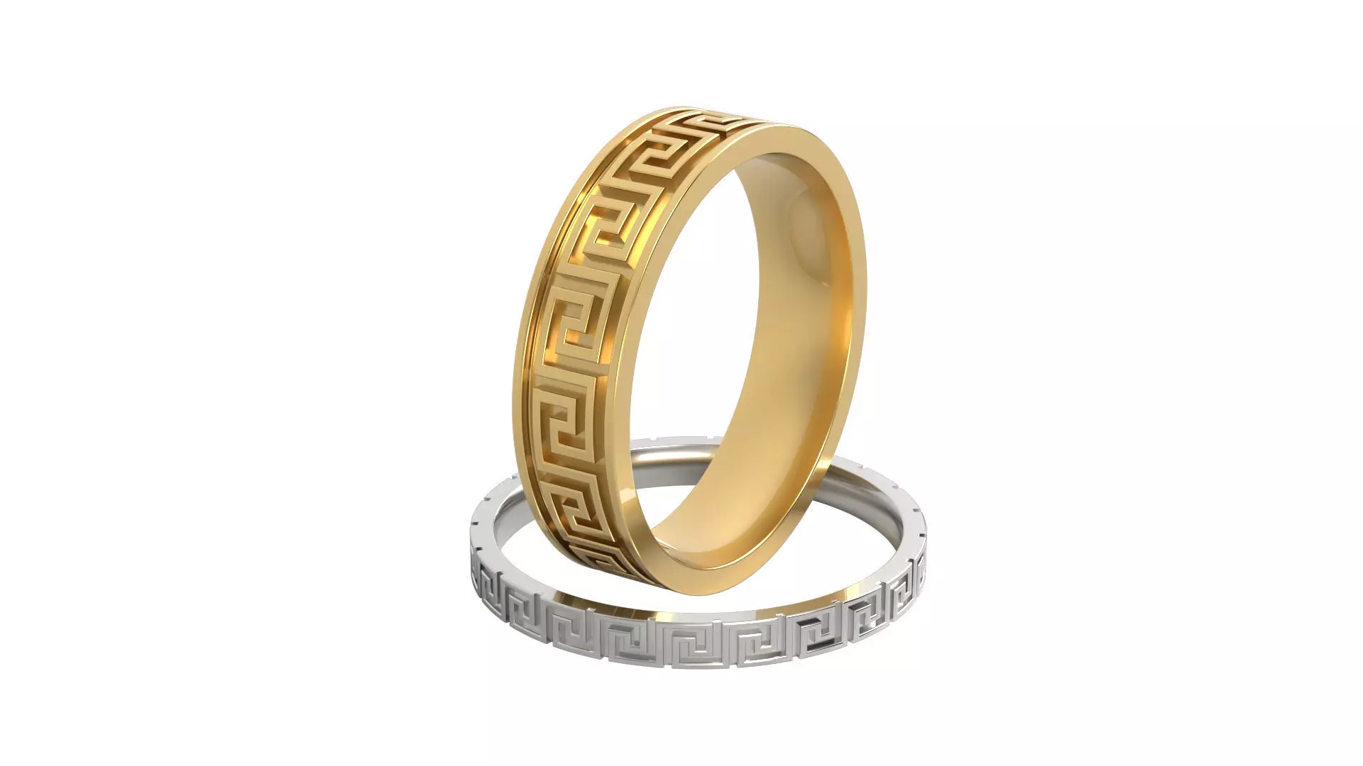 Ring N 11 Size 7 Two versions 3D print model_0