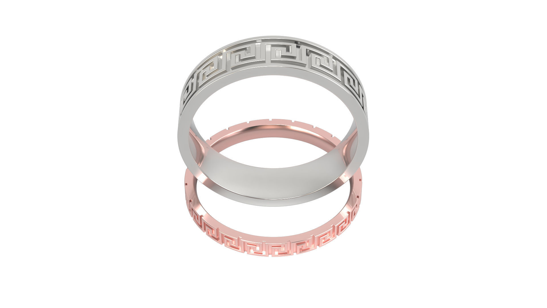 Ring N 11 Size 7 Two versions 3D print model_5