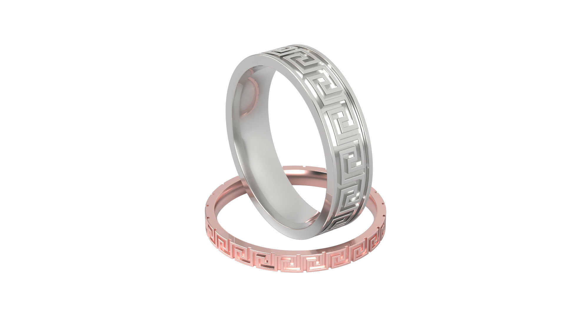 Ring N 11 Size 7 Two versions 3D print model_11