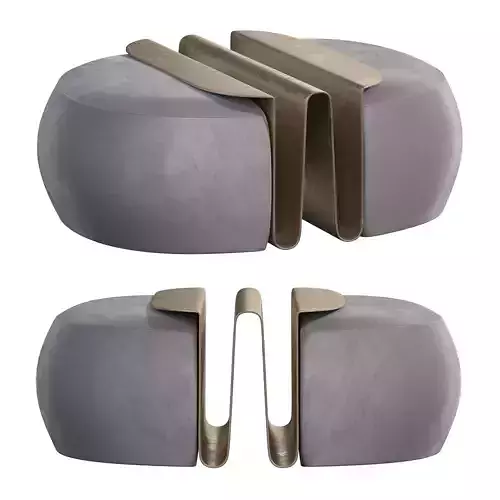 Coffee table by Natuzzi Italia 3D model