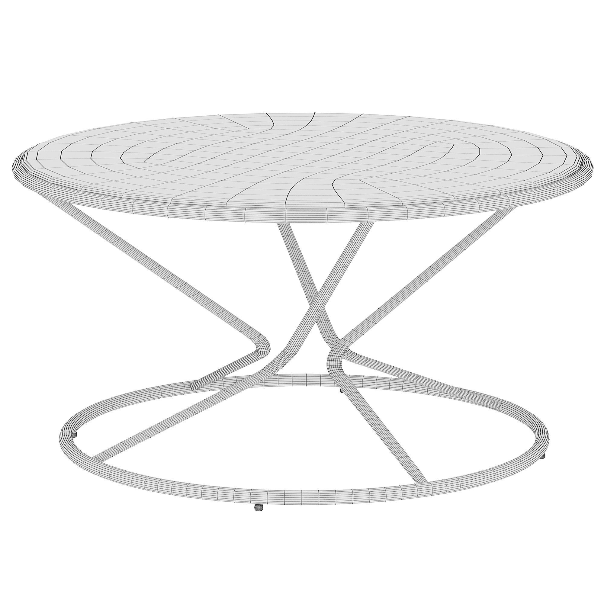 Saturday table by Natuzzi 3D model_4