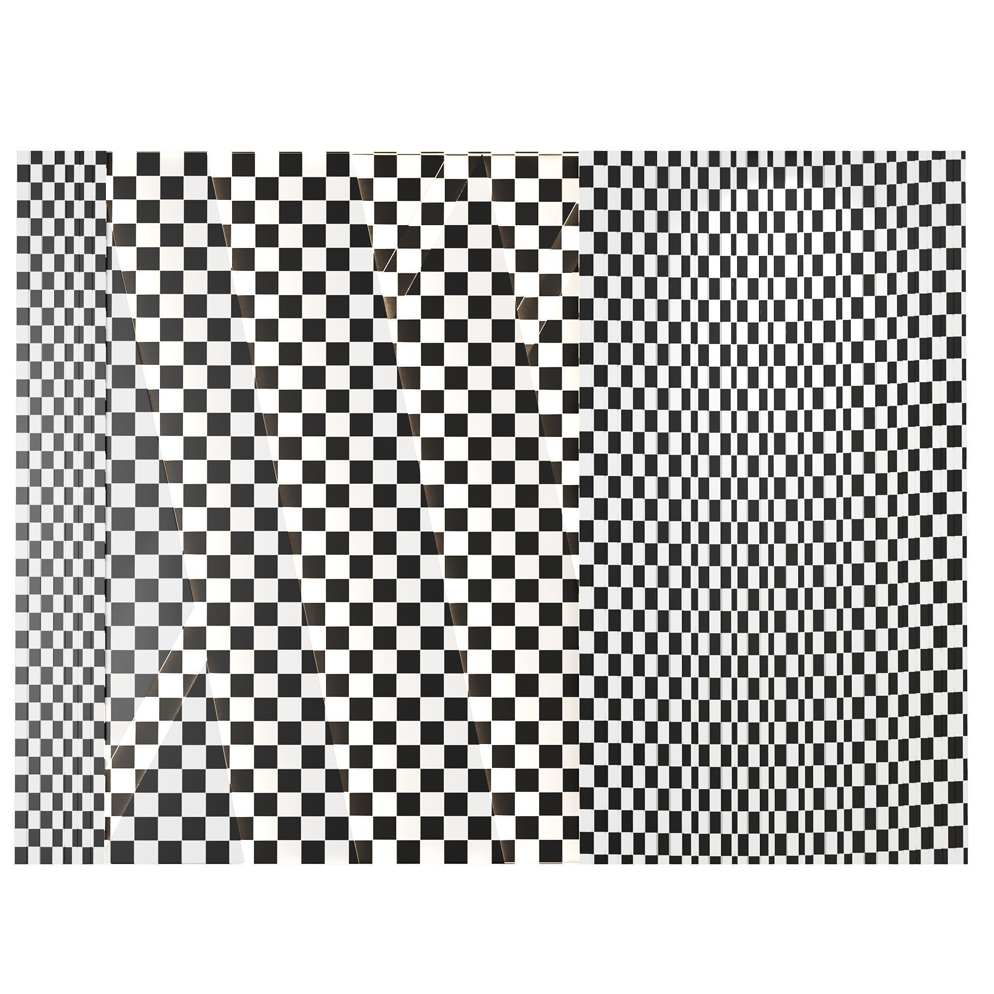 Wall panels 002 3D model_3